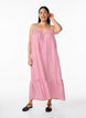 Robe d'&eacute;t&eacute; &agrave; rayures et &agrave; forme en A, Rose, Model image number 0