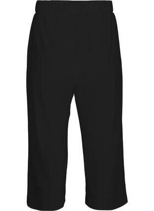 Pantalon ample avec longueur 7/8, Black, Packshot image number 1