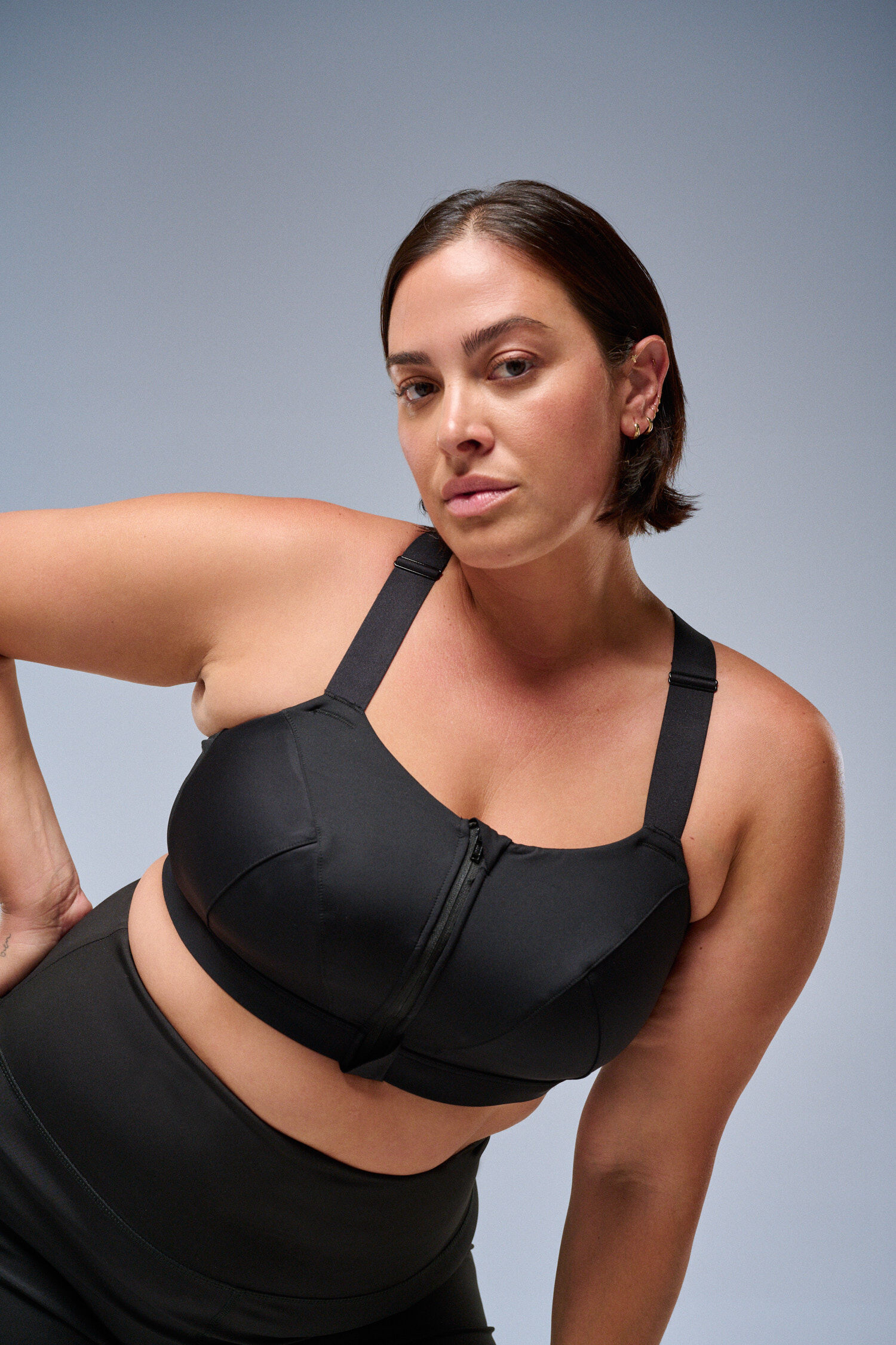 Zizzi Soutien-gorge de sport &agrave; maintien &eacute;lev&eacute;, , Model