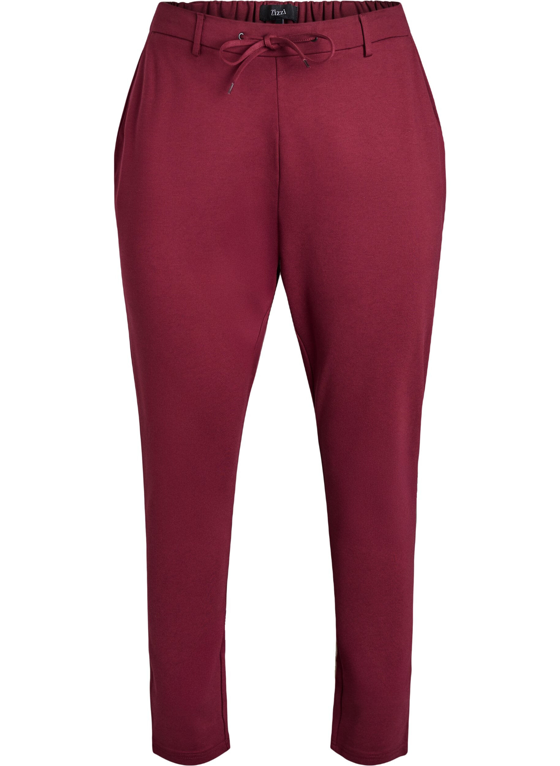 ZizziPantalon Maddison, Bordeaux fonc&eacute;, Packshot image number 0