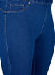 Denim capribroek met elastische tailleband, Blauw, Packshot image number 2