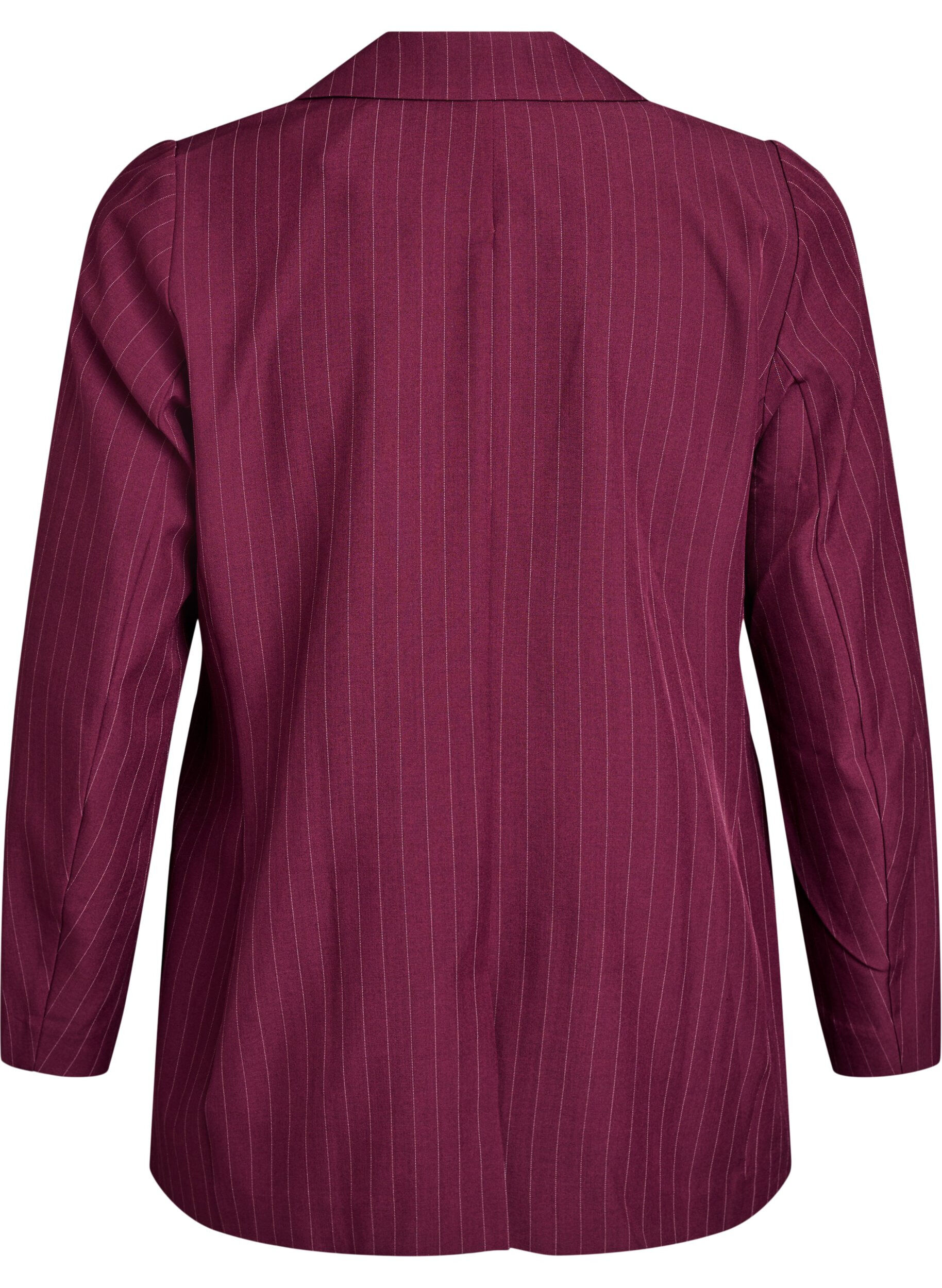 ZizziFLASH - Blazer met zakken en splitjes, Rood, Packshot image number 1