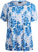T-shirt avec imprimé floral, Bleu, Packshot image number 0