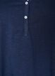 T-shirt met knoopdetail, Blauw, Packshot image number 2