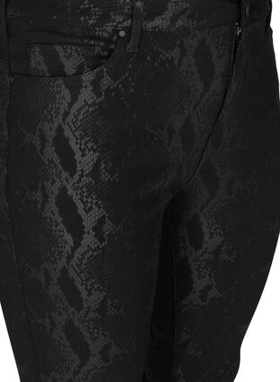 Pantalon imprimé coupe slim, Black Snake , Packshot image number 2