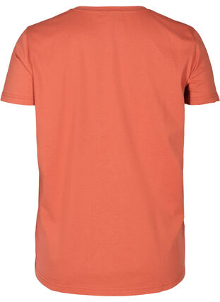 T-shirt met korte mouwen en print, Faded Rose, Packshot image number 1