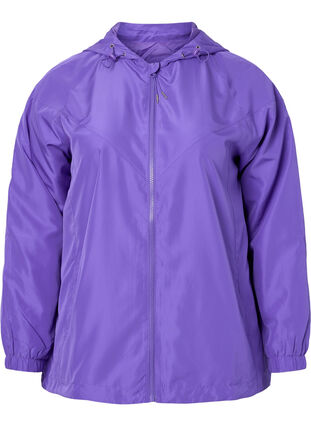 Veste courte avec capuche et bas réglable, Purple Opulence, Packshot image number 0