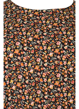 Robe imprimée à manches 3/4, Ditsy Floral, Packshot image number 2
