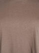 Basic katoenen T-shirt met ronde hals, Bruin, Packshot image number 2