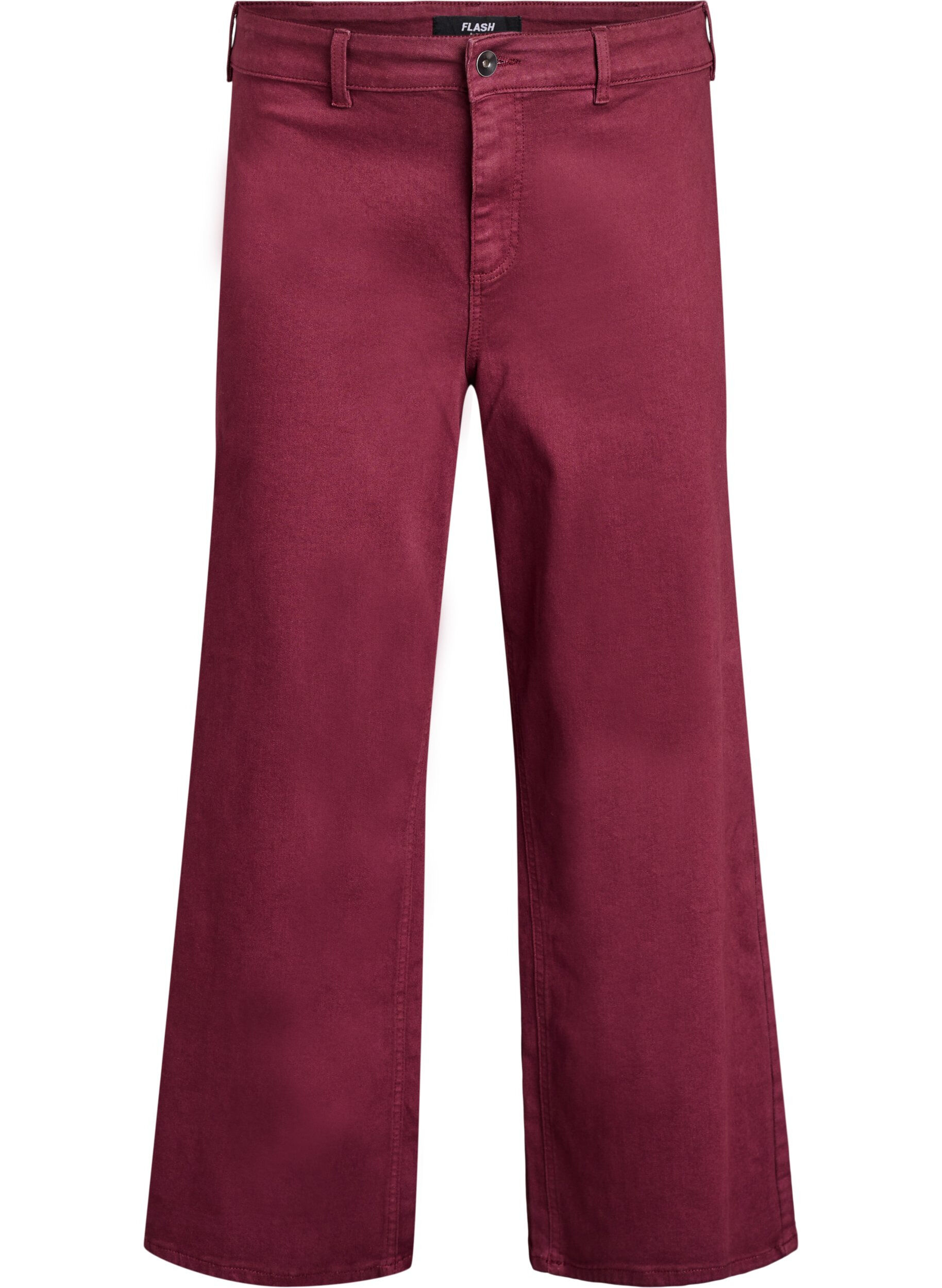 ZizziFLASH - Jeans met wijde pijpen, Fig, Packshot image number 0