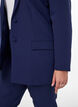 Klassieke blazer met knoopsluiting, Blauw, Model image number 3