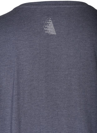 Trainingsshirt met tekstprint, Odysses Gray, Packshot image number 3