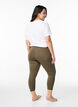 Basic 3/4-legging in viscose, Groen, Model image number 2