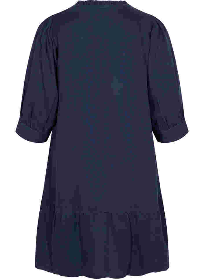 Robe à manches 3/4, Navy Blazer, Packshot image number 1