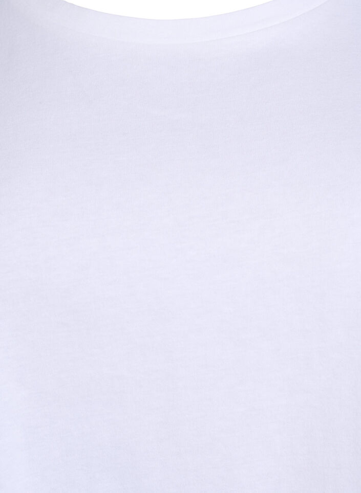 T-shirt avec des manches en broderie anglaise, Blanc, Packshot image number 2