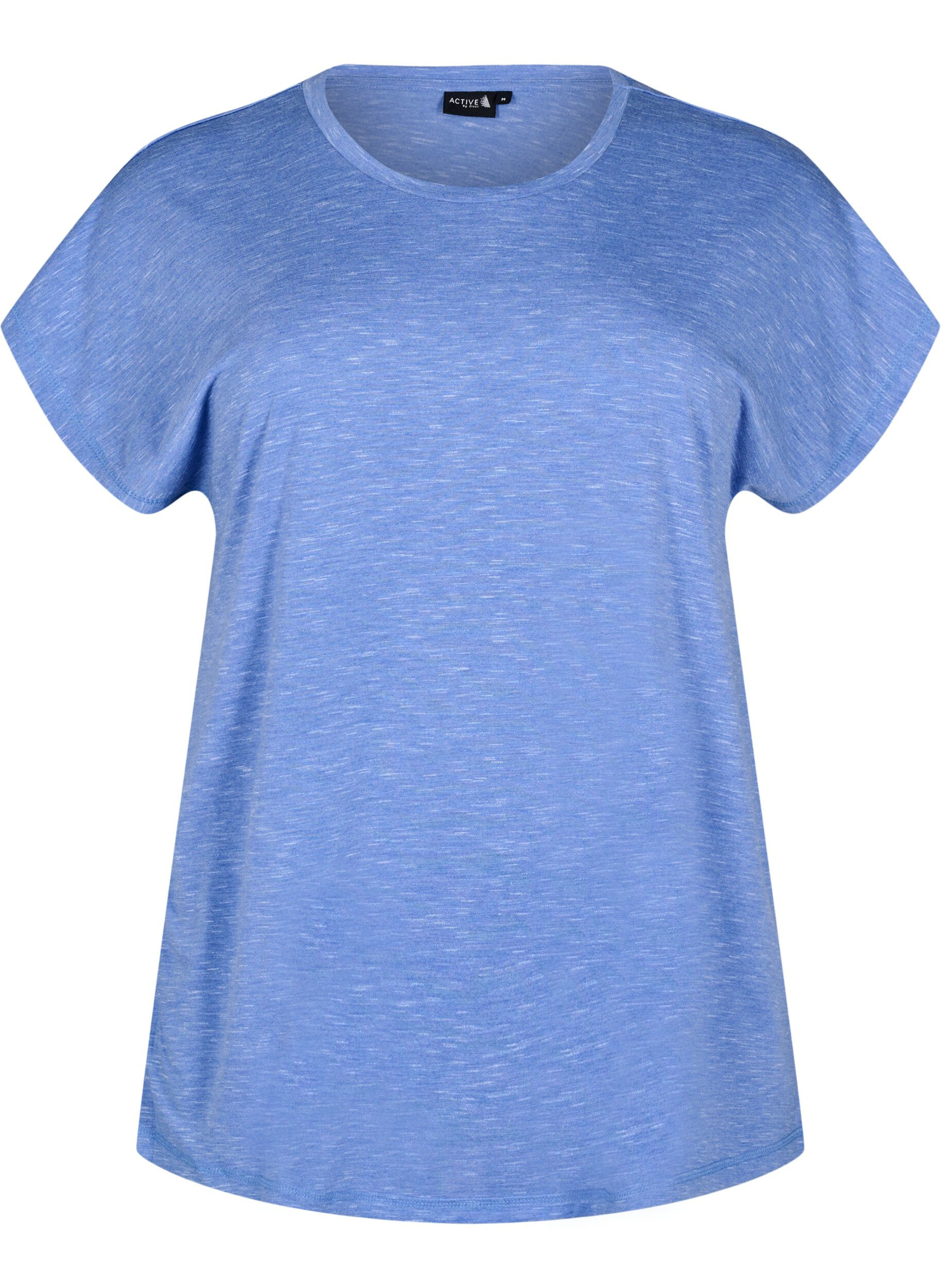 ZizziLosse workout T-shirt met korte mouwen, Blauw, Packshot image number 0