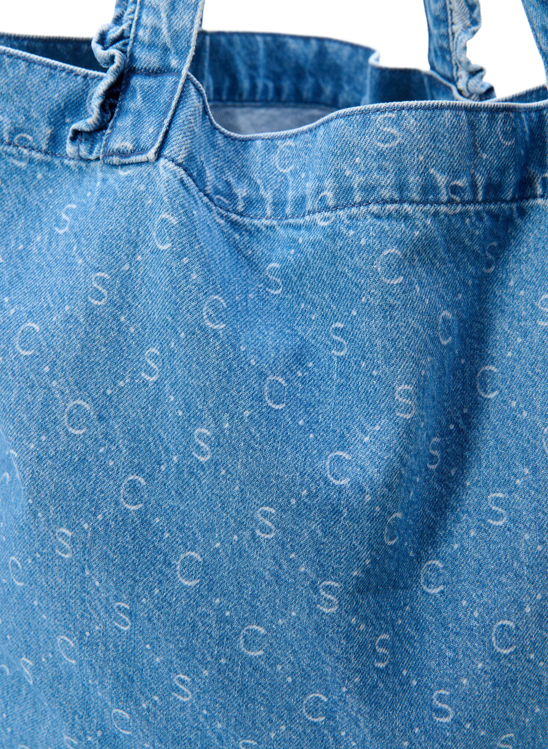 ZizziDenim winkeltas, Light Blue Denim, Packshot image number 2