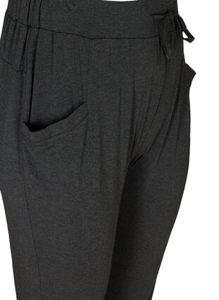 Pantalon ample avec poches, Dark Grey Melange, Packshot image number 2