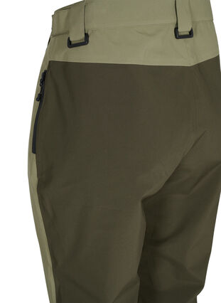 Pantalon shell imperméable avec poches, Forest Night Comb, Packshot image number 3