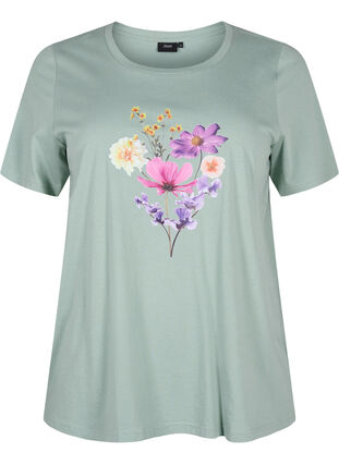 T-shirts à motif floral, Chinois G. w. Flower, Packshot image number 0