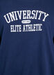 Het sweatshirt met tekstprint, Blauw, Packshot image number 2