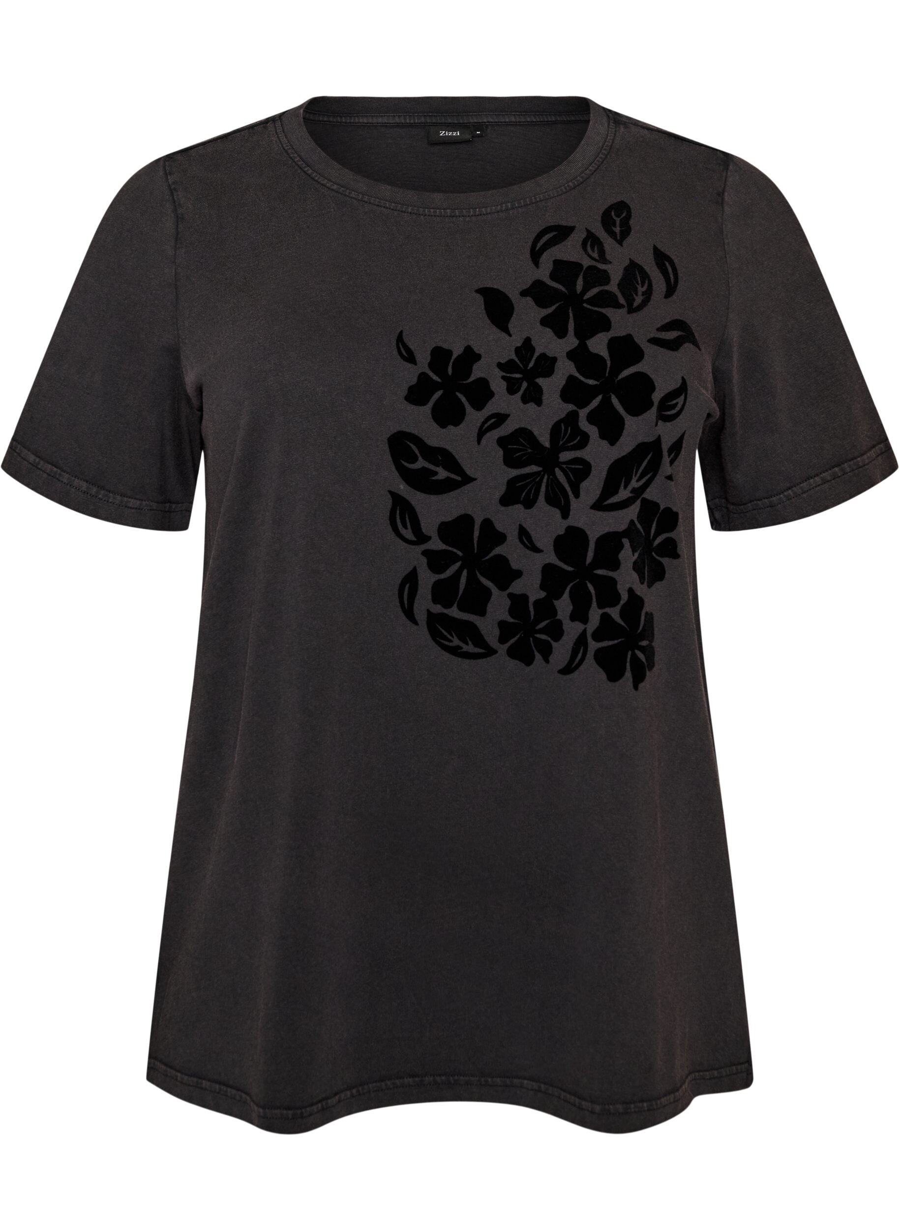 T-shirt en coton bio avec imprim&eacute;