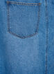 Midi denim overall jurk, Blue Denim, Packshot image number 4