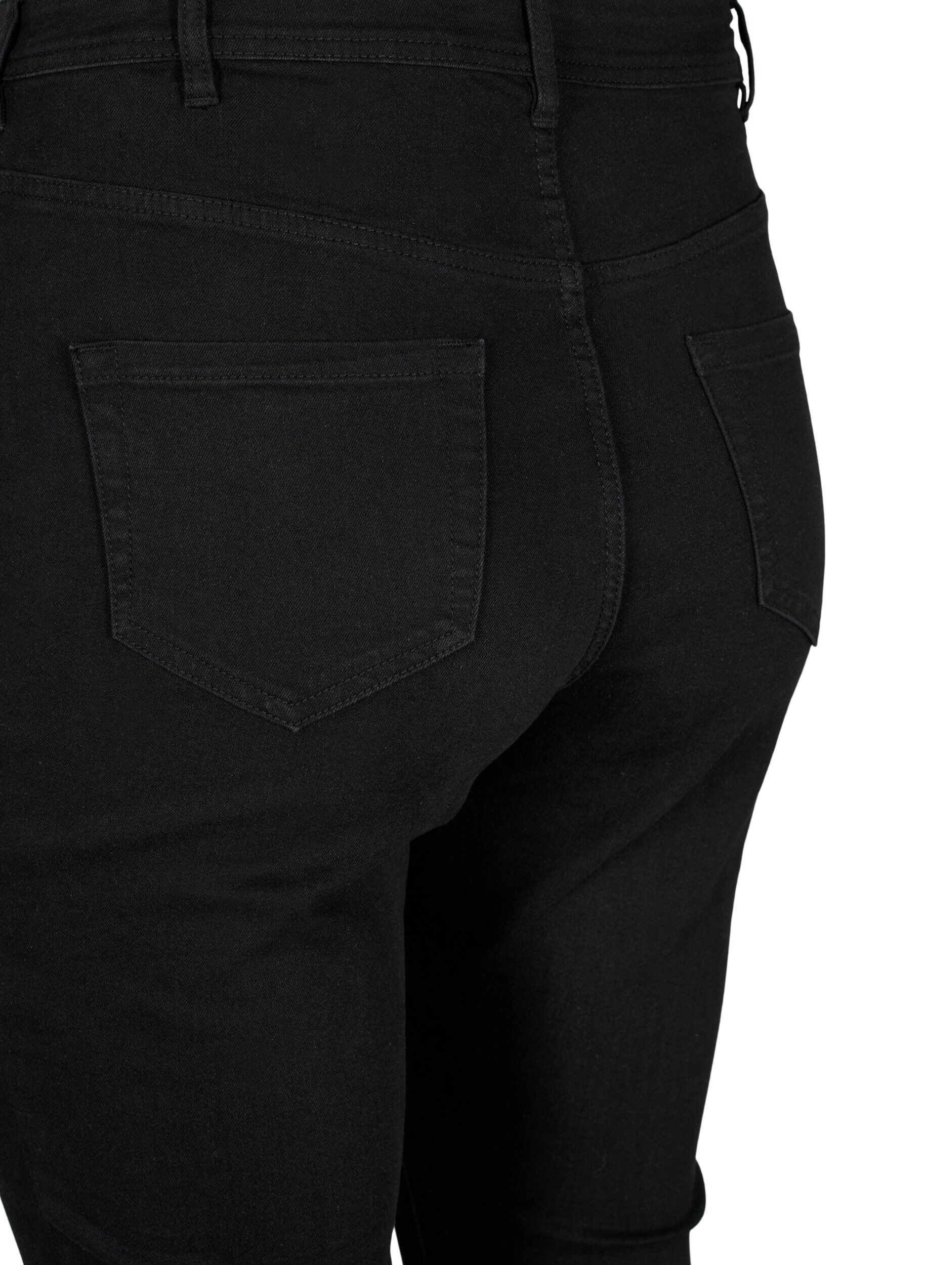 ZizziJeans met super slanke pasvorm, Zwart, Packshot image number 3