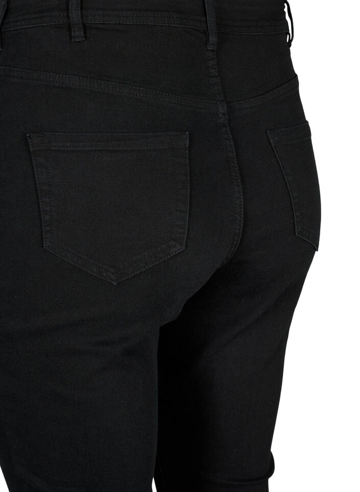 Jeans met super slanke pasvorm, Zwart, Packshot image number 3