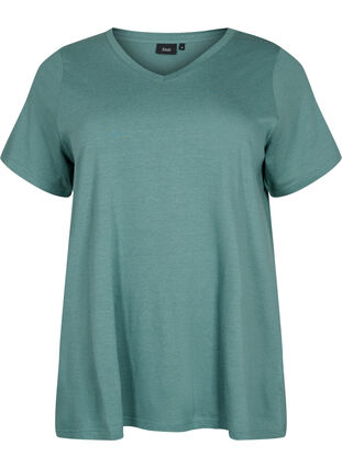 T-shirt à manches courtes avec forme en A, Sea Pine, Packshot image number 0