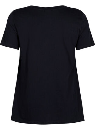 T-shirt en coton à manches courtes, Black W. Sun, Packshot image number 1