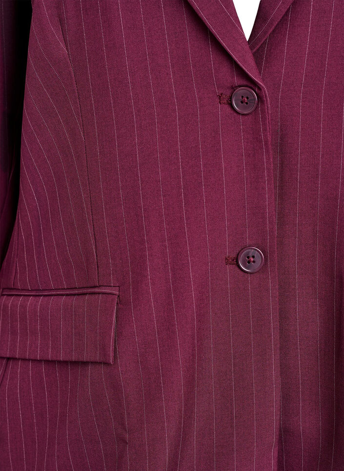 Blazer avec poches et fentes, Bordeaux, Packshot image number 2