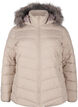 Veste courte &agrave; capuche, Beige, Packshot image number 0