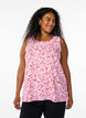 FLASH - Haut sans manches et texturé, Rose poudrée, Model image number 0