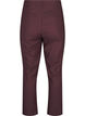 Broek met hoge taille en rechte pijpen, Donker Bordeaux, Packshot image number 1