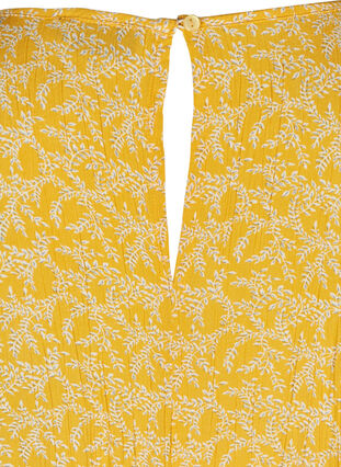 Jurk met korte mouwen, Yellow Branch, Packshot image number 3