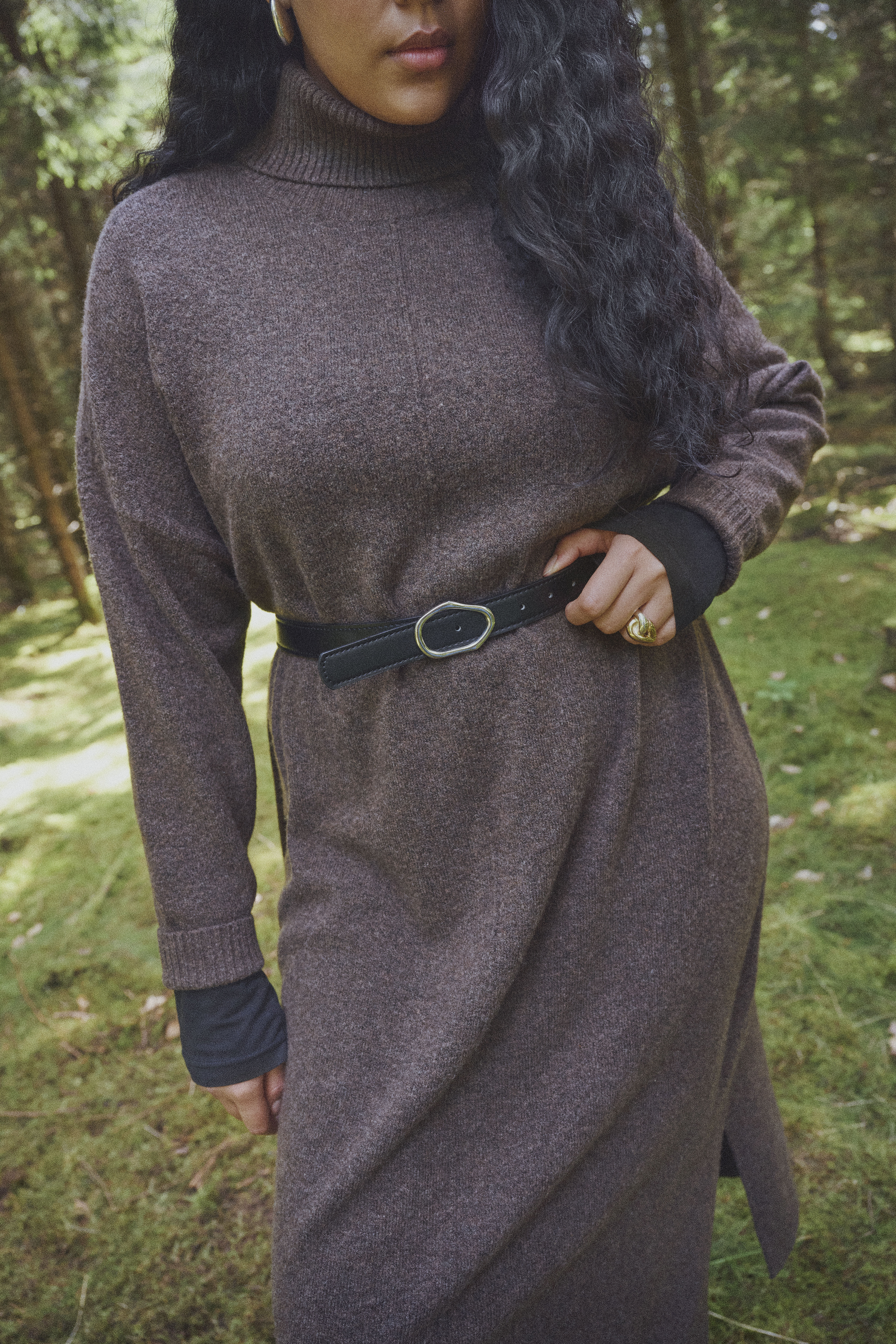Natuurlijke elegantie in aardetinten, , Model