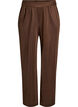 Trackpants met zijstrepen en zakken, Bruin, Packshot image number 0