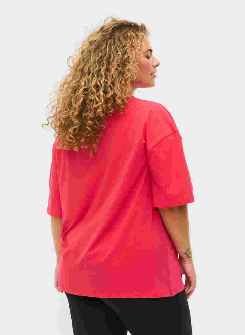 T-shirt de sport en coton, Azalea, Model image number 1