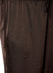 Pantalon ballon en satin avec strass, Marron, Packshot image number 2