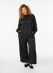 Shirt met ton-sur-ton paisleypatroon, Zwart, Model image number 1