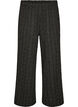 Pantalon &agrave; coupe droite en boucl&eacute;, Noir, Packshot image number 0