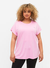 T-shirt d'entraînement à manches courtes, Pastel Lavender, Model