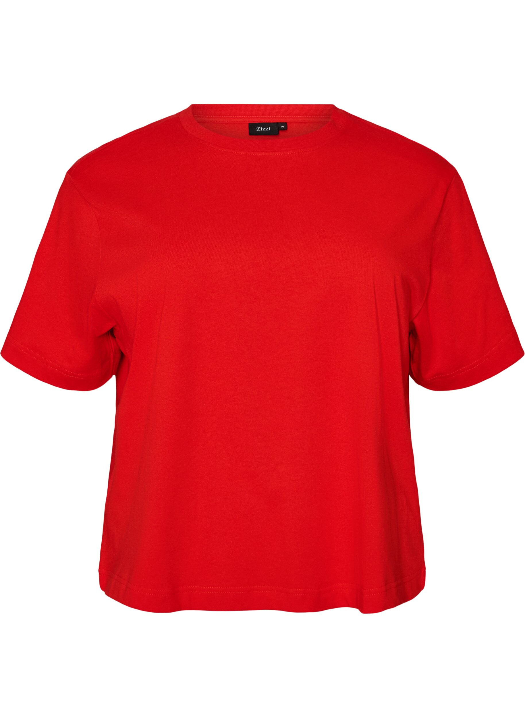 ZizziBoxy katoenen T-shirt, 0942, Packshot image number 0