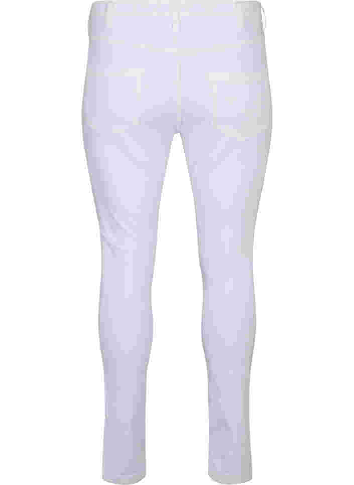 super slim fit Amy jeans met hoge taille, White, Packshot image number 1