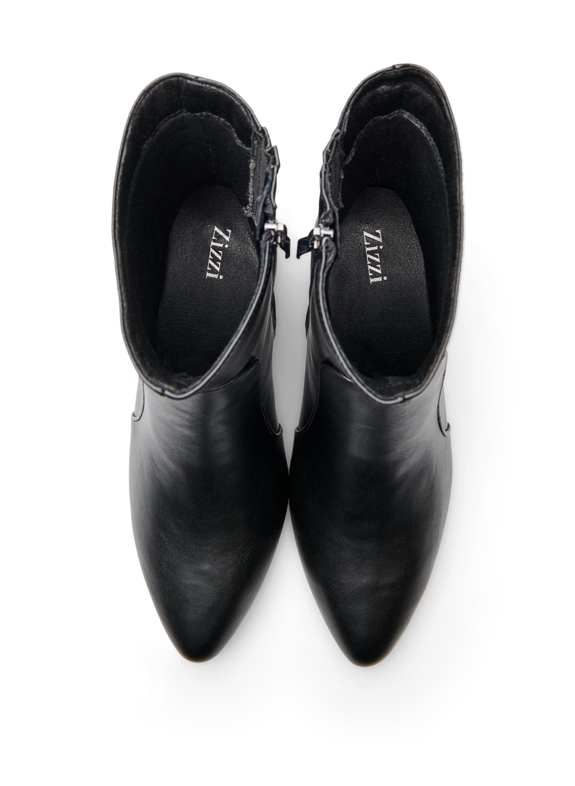 Zizzi Large - Bottines &agrave; talon bloc, Noir, Packshot image number 2