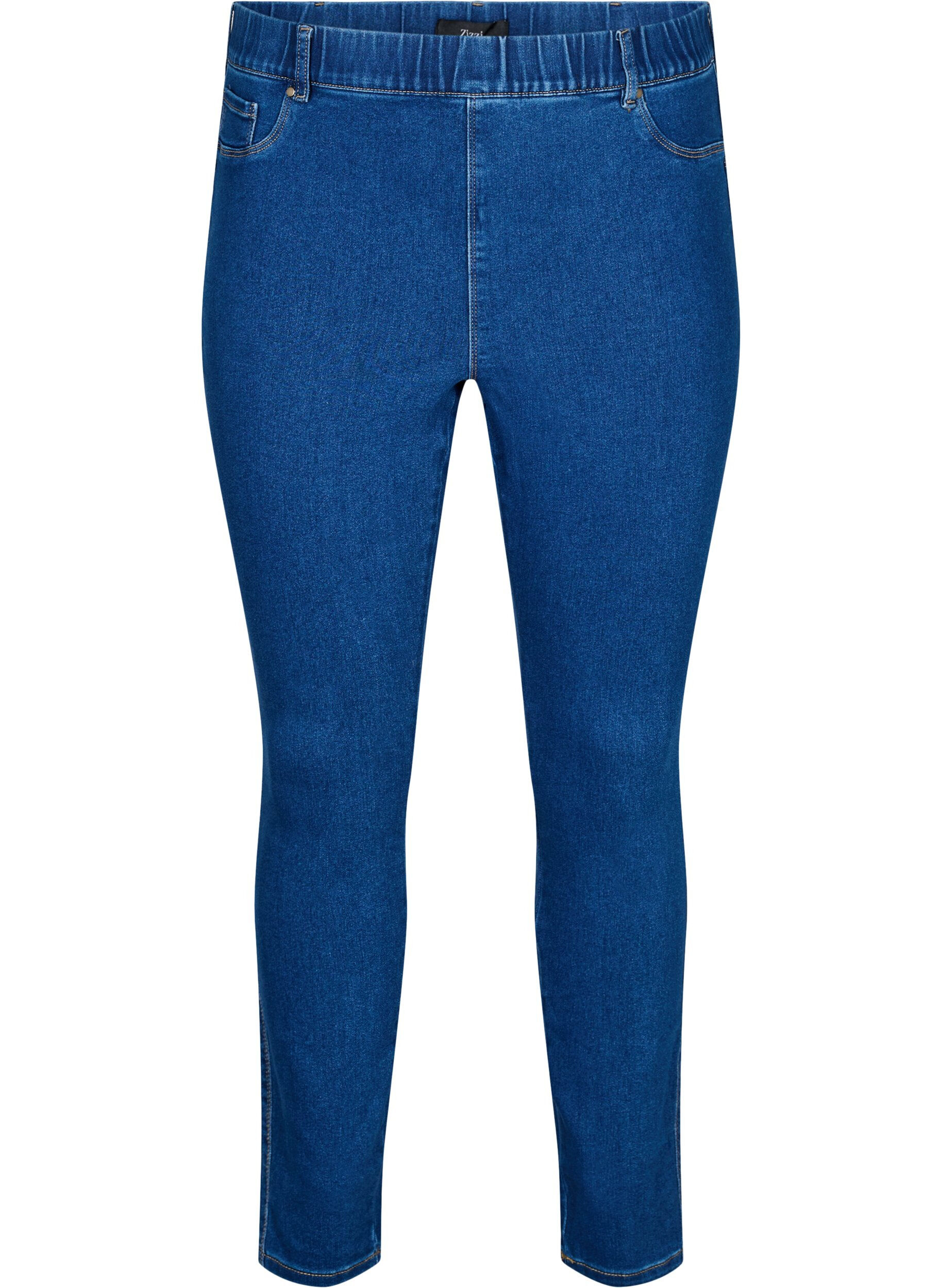 Jeggings met hoge taille