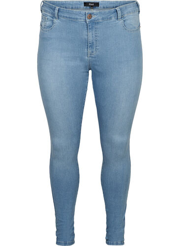 Amy jeans, Lt blue denim, Packshot image number 0
