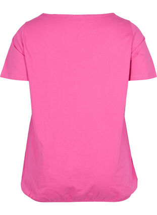 T-shirt en coton à manches courtes, Raspberry Rose, Packshot image number 1
