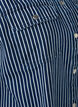 Effen denim overhemd met borstzakken, Blue Denim Stripe, Packshot image number 2